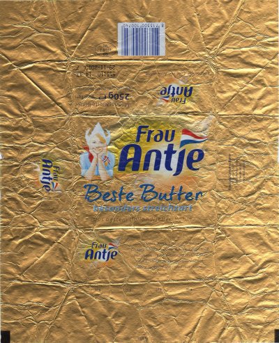 Frau Antje beste butter 250g NL Z 0161 EG Allemagne