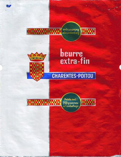 Beurre extra-fin Charentes-Poitou 250g Poitou-Charentes