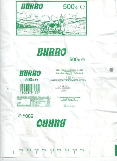 Burro 500g IT 05 97 CE Italie